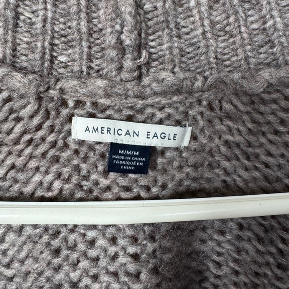 Cozy Gray Women's button cardigan sweater - Picture 3 of 8